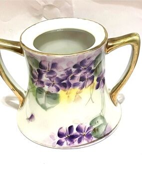 Nippon Hand Painted Sugar Bowl